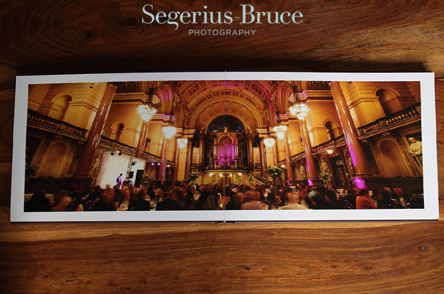 Digital Coffee table wedding album by Segerius Bruce Photography