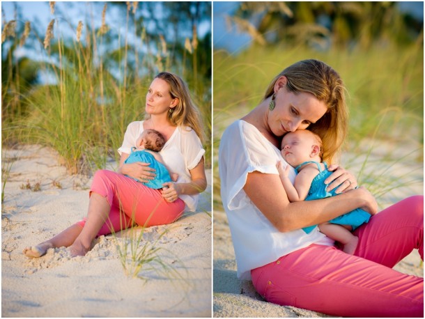 Turks & Caicos family baby portraits  (2)