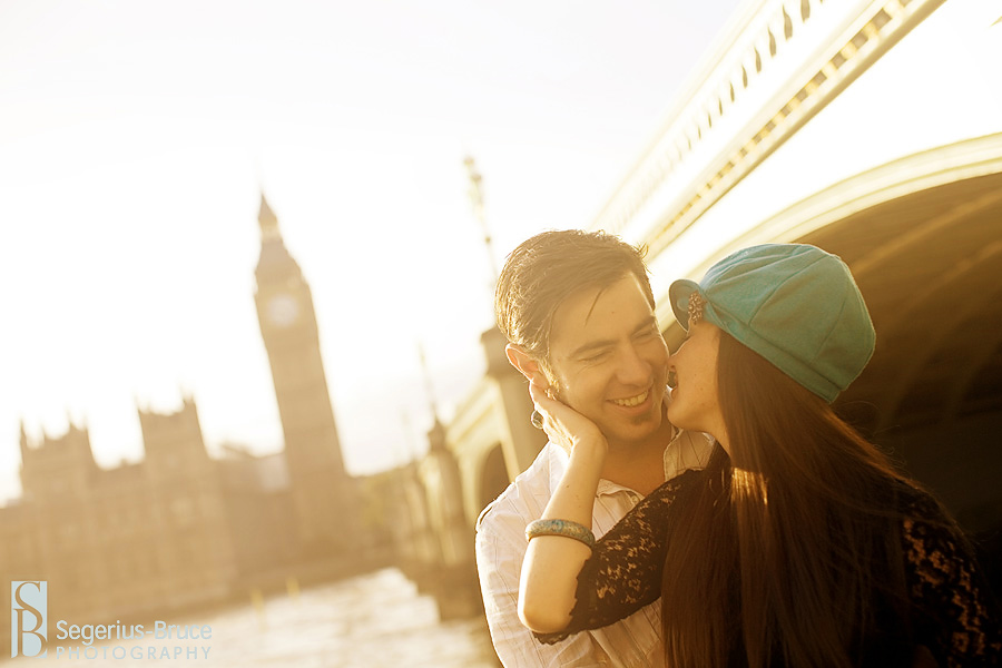 Segerius Bruce Photography pre-wedding session with Big Ben in london