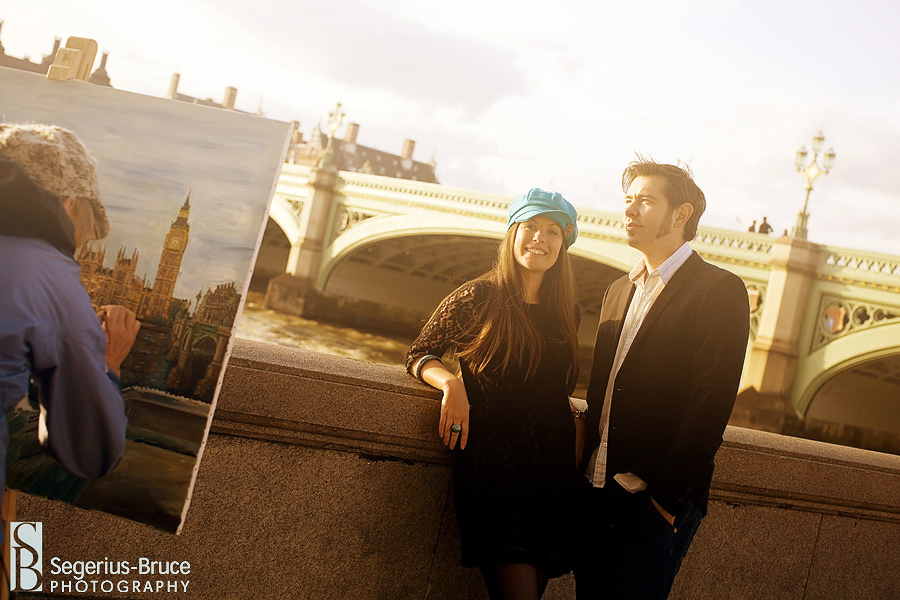 Pre-Wedding Engagement session in London with Big Ben