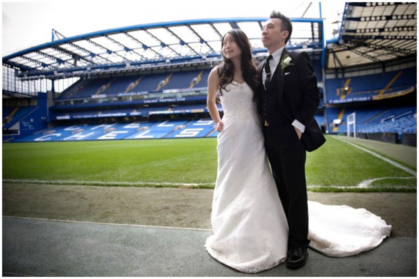 London Pre Wedding Shoot featuring  Chelsea Football Club (16)