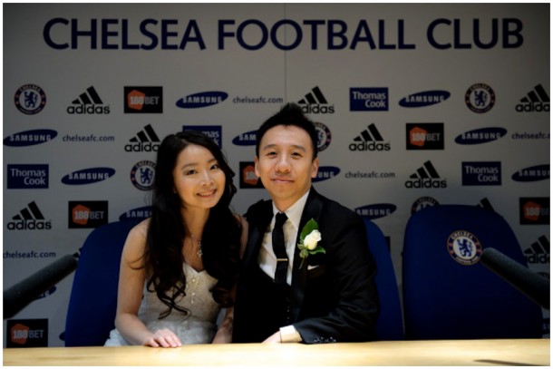 London Pre Wedding Shoot featuring  Chelsea Football Club (18)