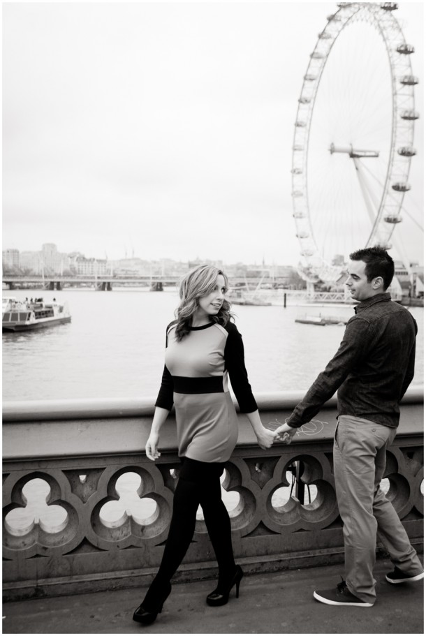 A London Pre Wedding Engagement shoot with colour blocking (20)