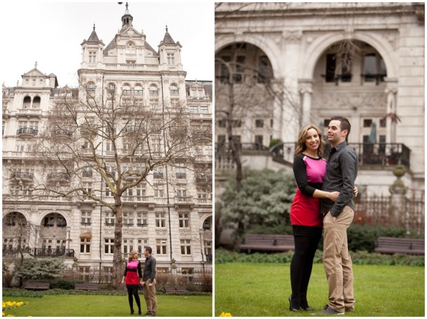 A London Pre Wedding Engagement shoot with colour blocking (22)