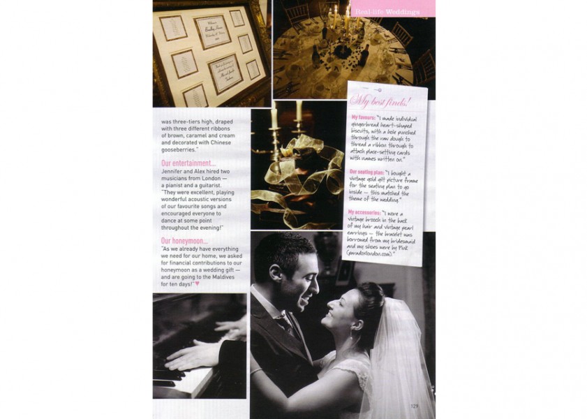 Perfect Wedding Magazine Real Wedding feature