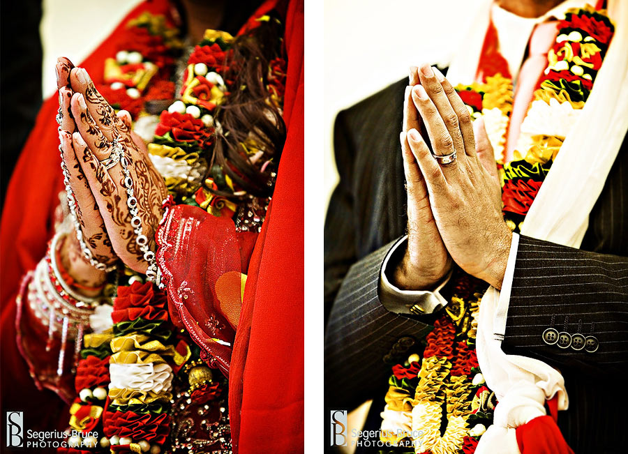 Asian wedding photography of details of the Hindu Ceremony