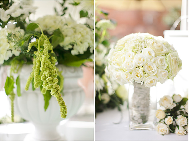 White Wedding Flower Ideas, Elegent white wedding