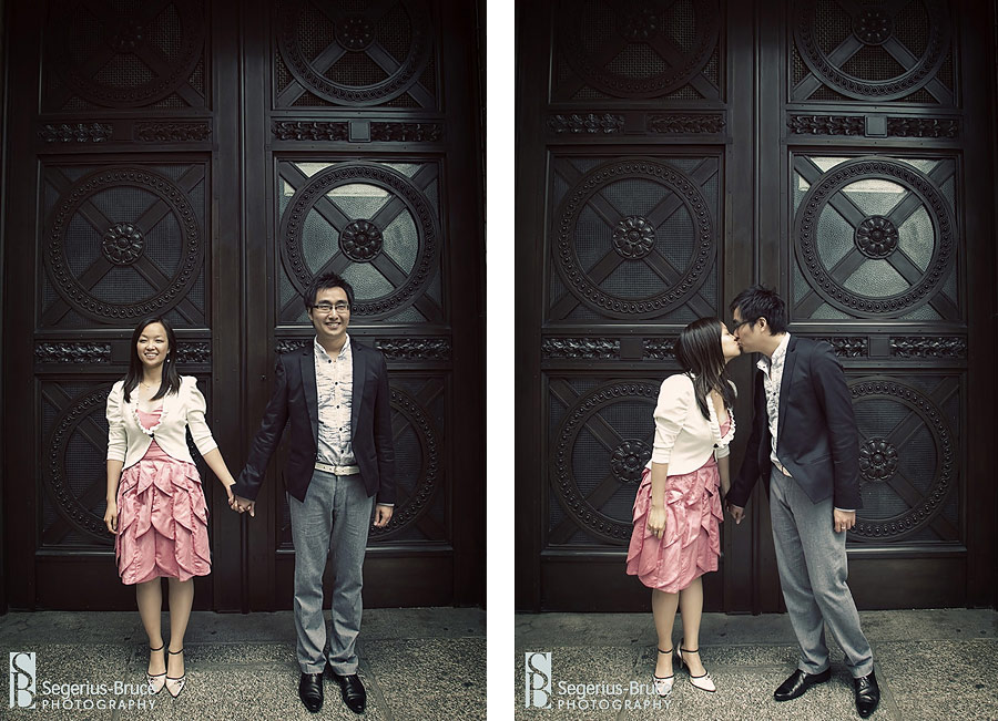Chinese Pre Wedding Engagement Photo session in London 