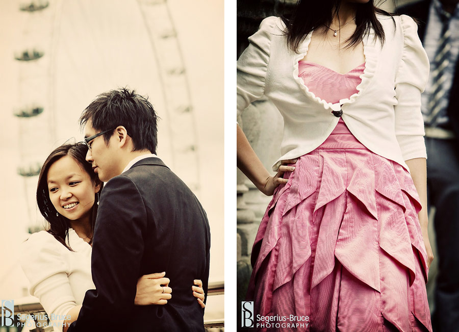 Chinese pre wedding photo shoot in London 