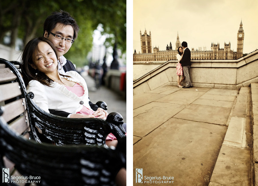 Chinese Engagment session in London 