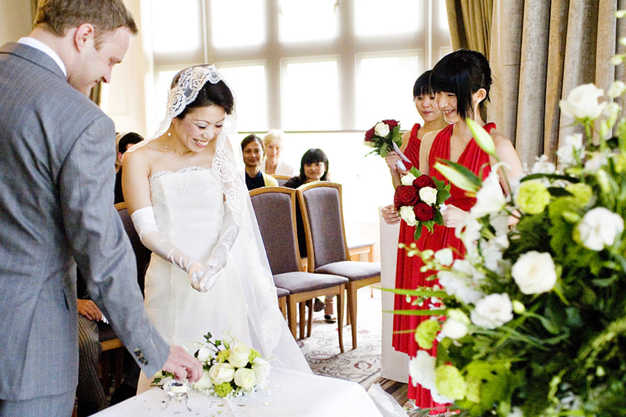 Japanese and English Wedding Ceremony in Surrey | Hartsfield Manor