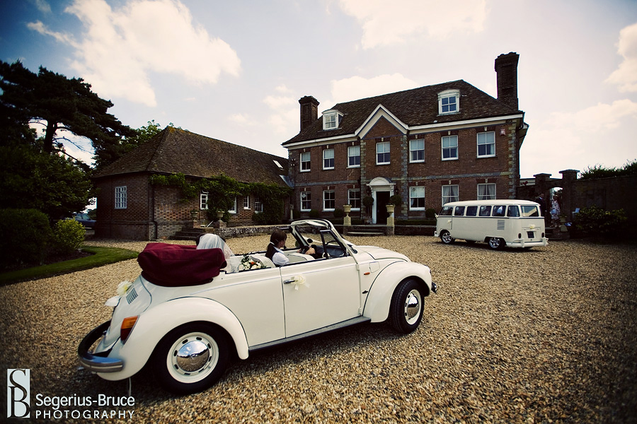 Parley Manor in Dorset, The Wedding Bug cars