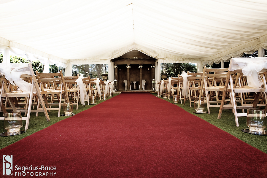 Parley Manor Wedding Ceremony layout