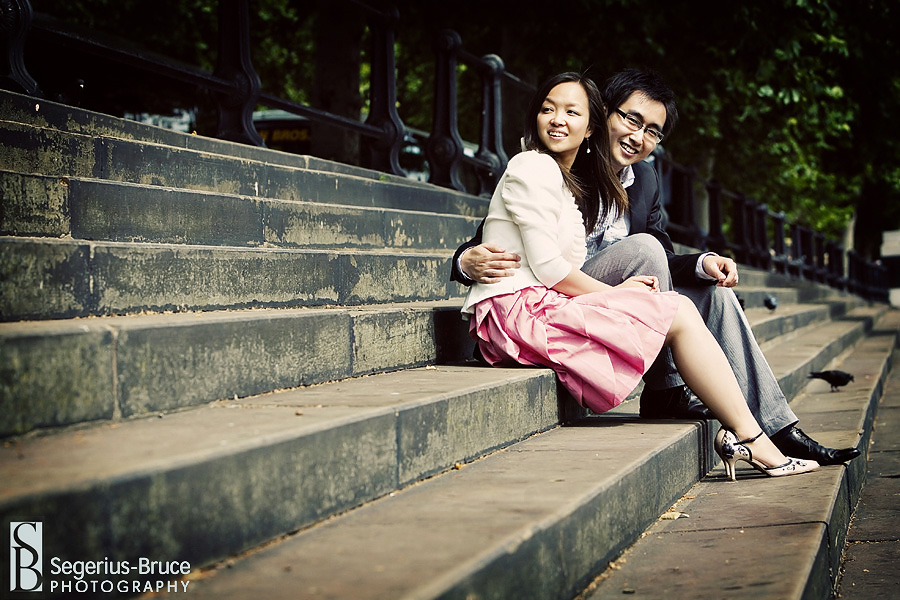 Chinese Engagment session in London 