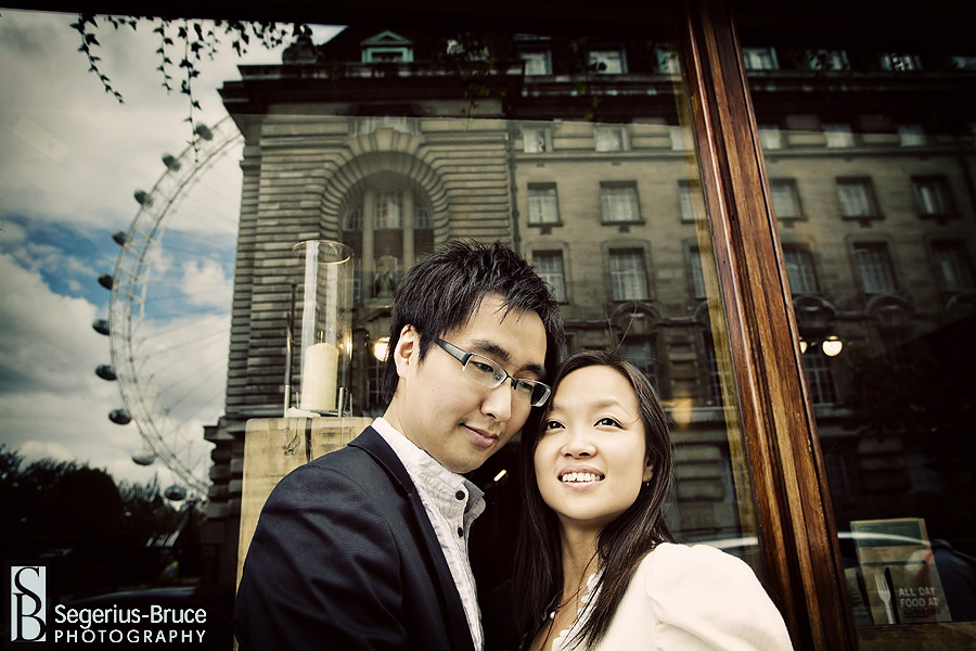 Chinese Pre Wedding Engagement Photo session in London 