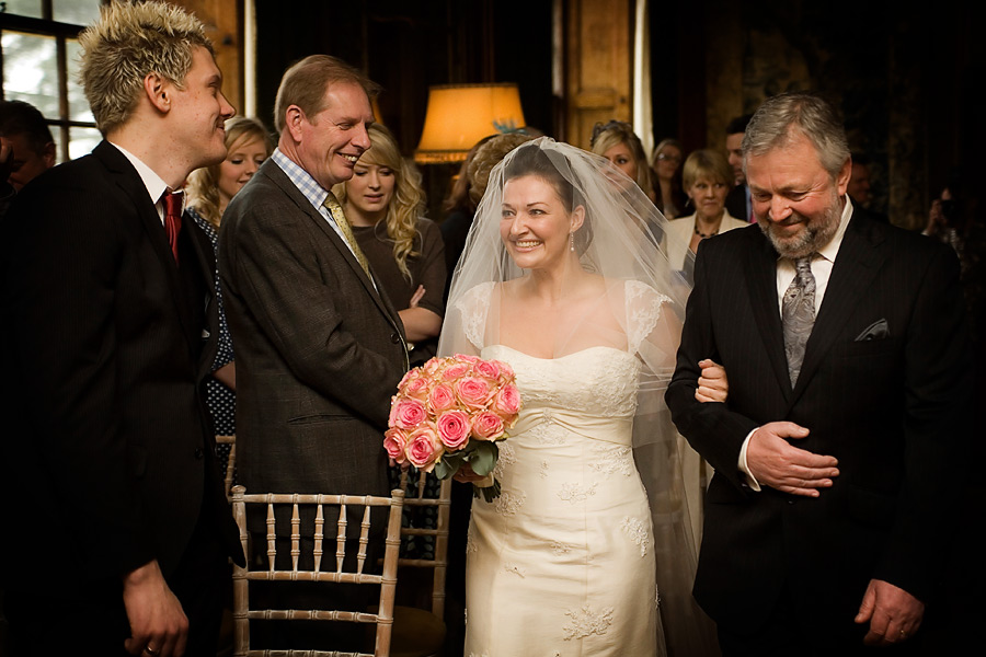 Wedding in Wiltshire at Bradley House