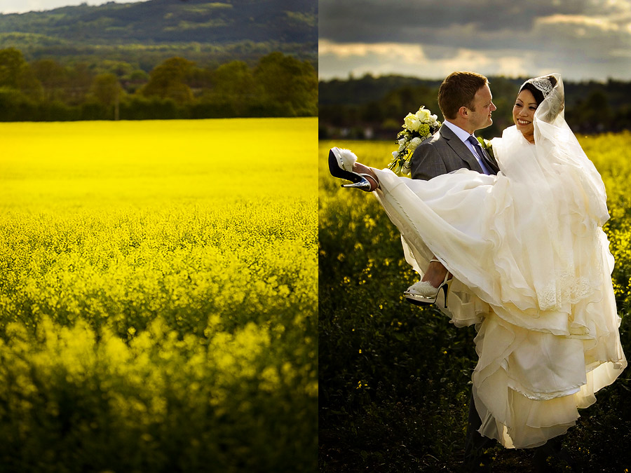 Creative wedding photography in Surrey