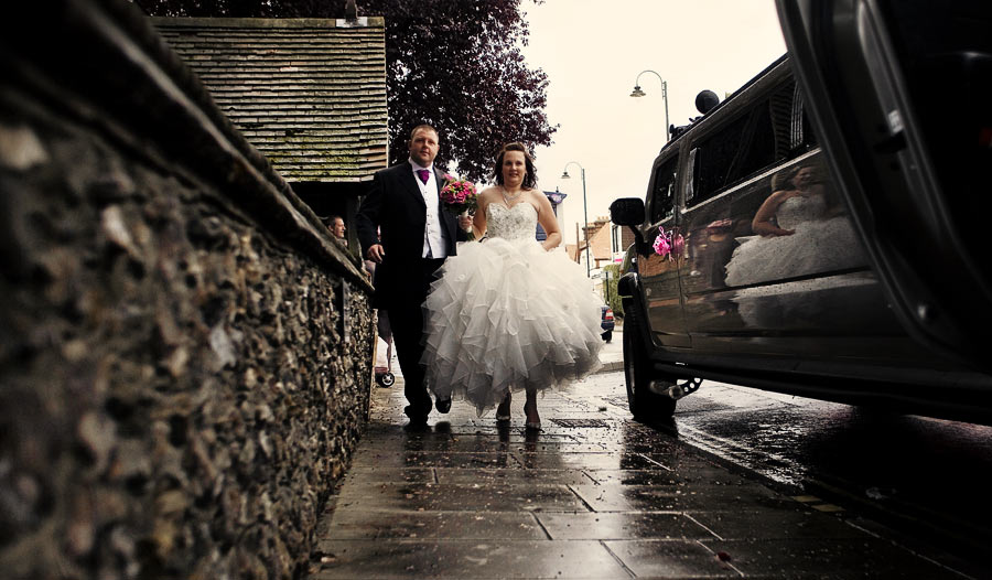 Wedding Photojournalism, capturing the moments in the rain